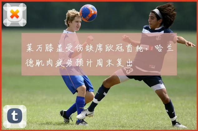 莱万膝盖受伤缺席欧冠首轮，哈兰德肌肉疲劳预计周末复出